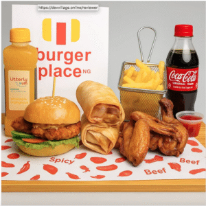 DELUXE BURGER MEAL ll